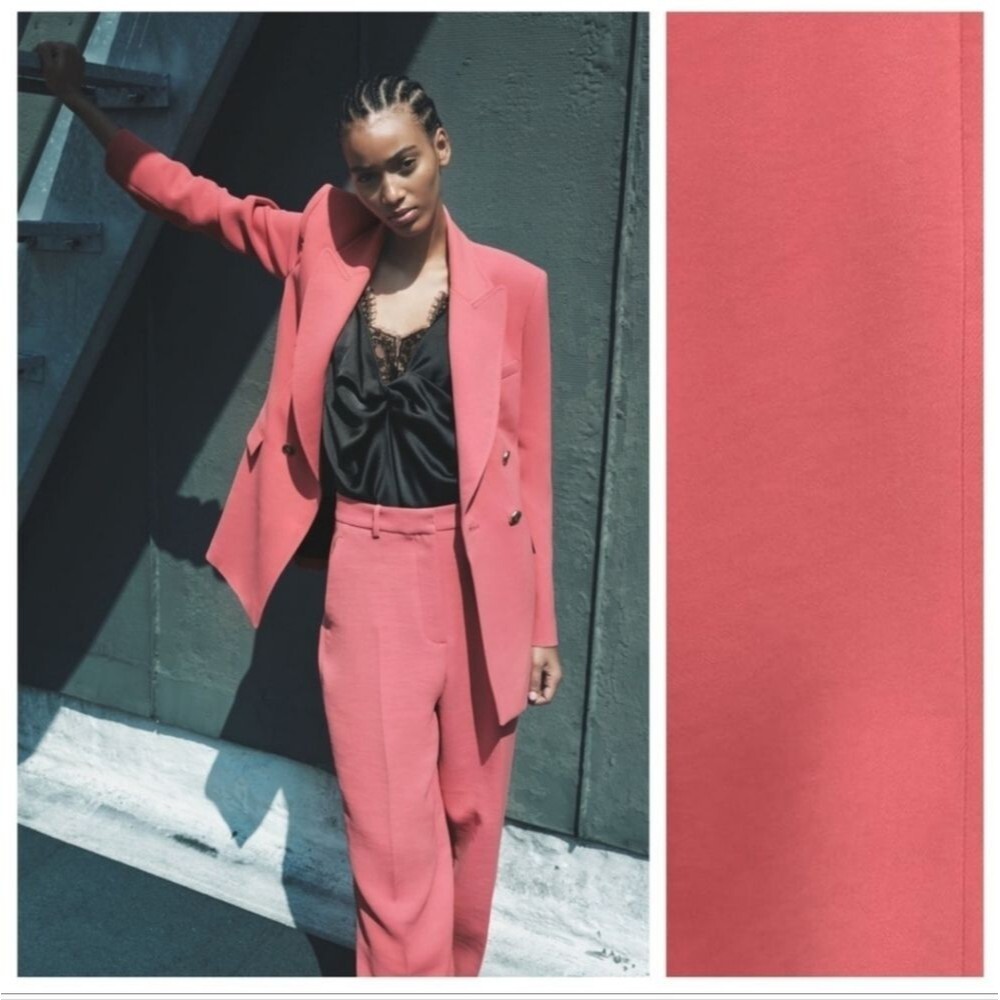 Zara Pink Blazer & Suit Jacket